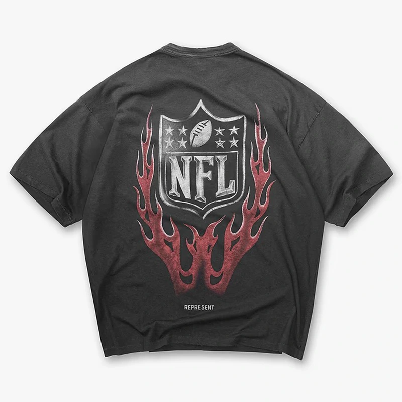 NFL Shield x Represent T-Shirt - Image 2