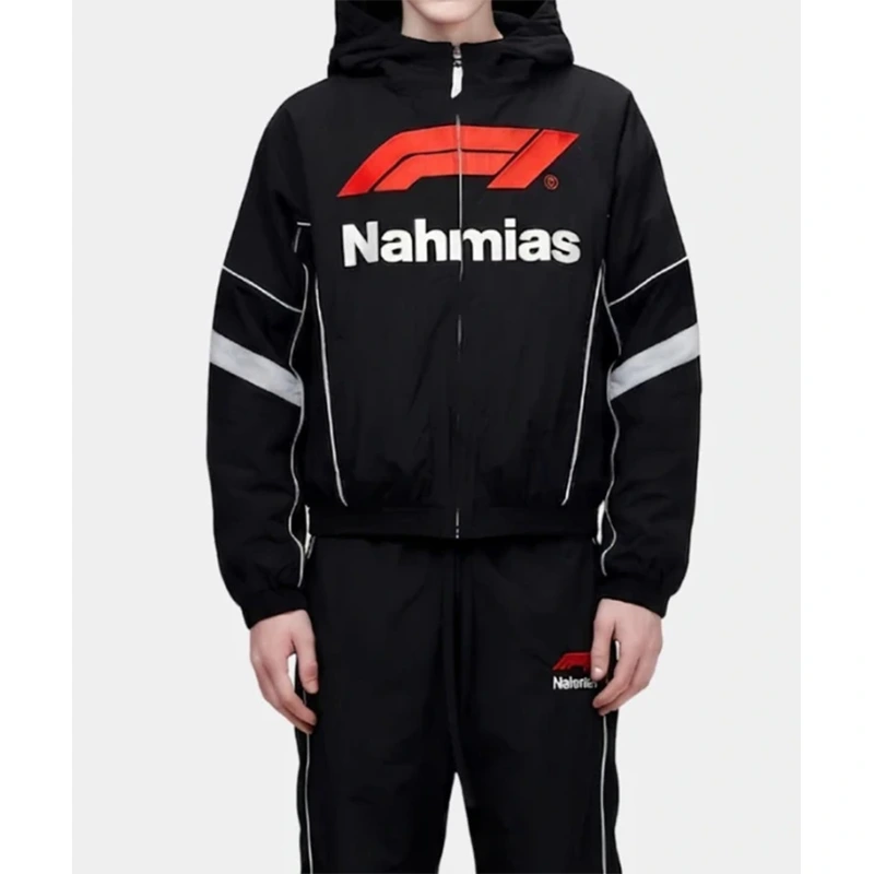 Nahmias x F1 Black Warm Up Race Jacket - Image 2
