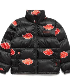 Naruto Akatsuki Puffer Jacket