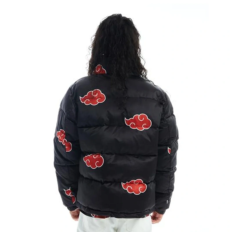 Naruto Akatsuki Puffer Jacket - Image 4
