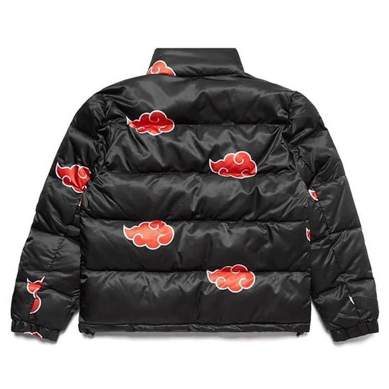 Naruto Akatsuki Puffer Jacket - Image 2