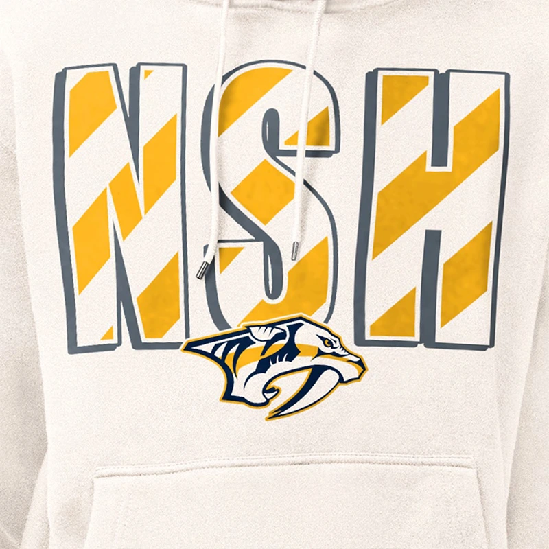 Nashville Predators Starter City Abbreviation Fleece Hoodie - Image 3