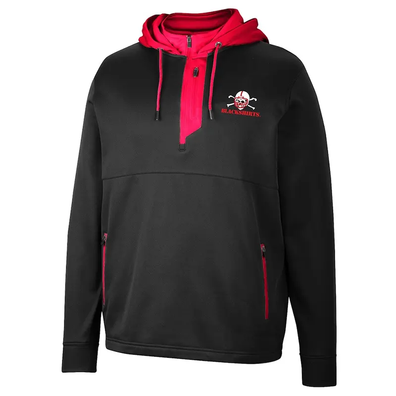 Nebraska Huskers Colosseum Luge 3.0 Quarter-Zip Hoodie - Image 2