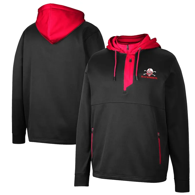 Nebraska Huskers Colosseum Luge 3.0 Quarter-Zip Hoodie