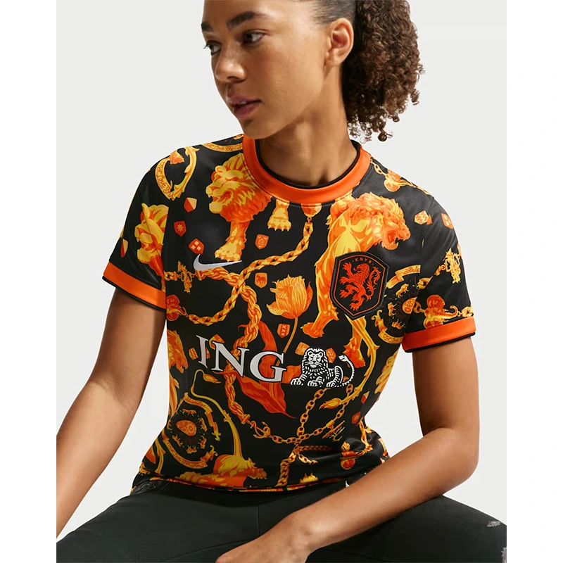 Netherlands x Patta Short-Sleeve Football Top - Image 4