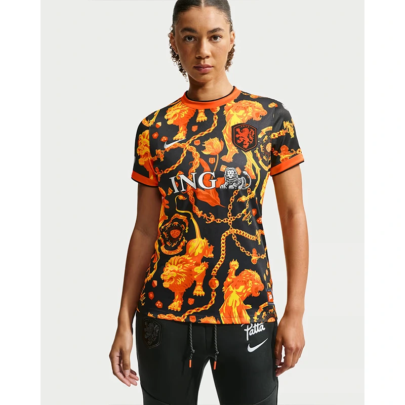 Netherlands x Patta Short-Sleeve Football Top