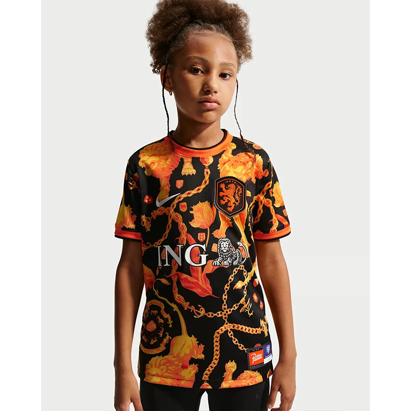 Netherlands x Patta Short-Sleeve Football Top - Image 2