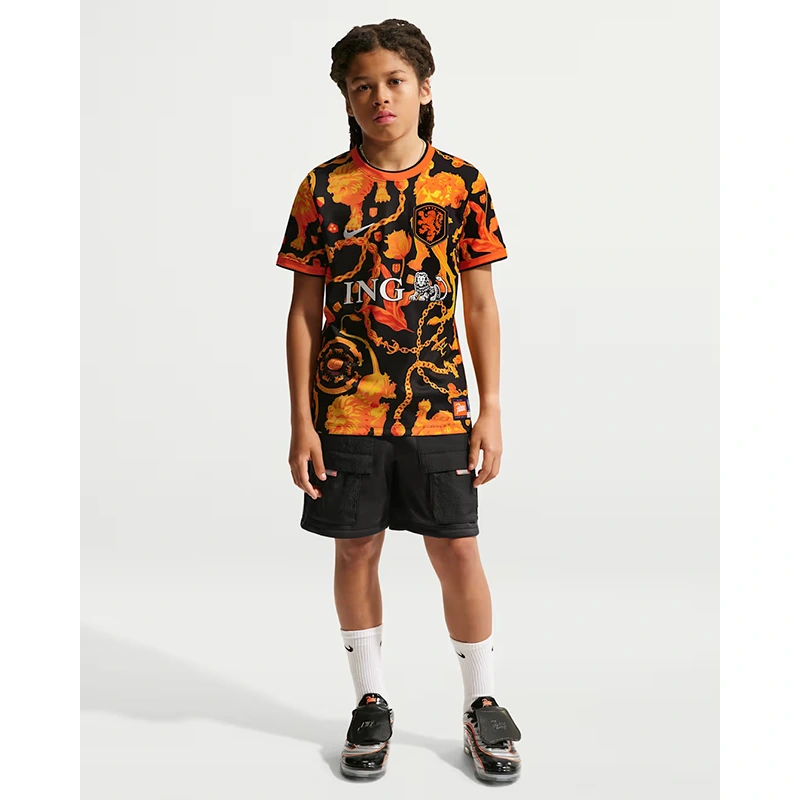 Netherlands x Patta Short-Sleeve Football Top - Image 7