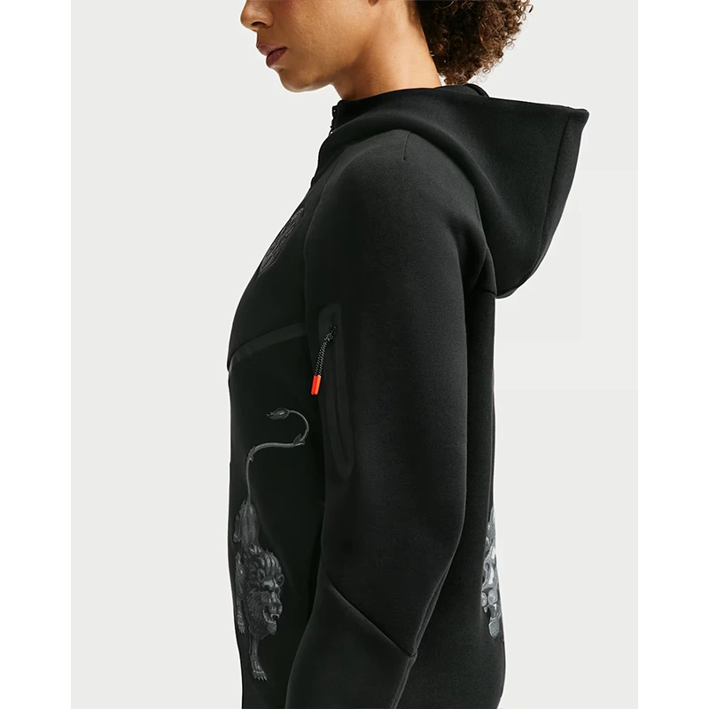 Netherlands x Patta Tech Fleece Full-Zip Windrunner Hoodie - Image 3