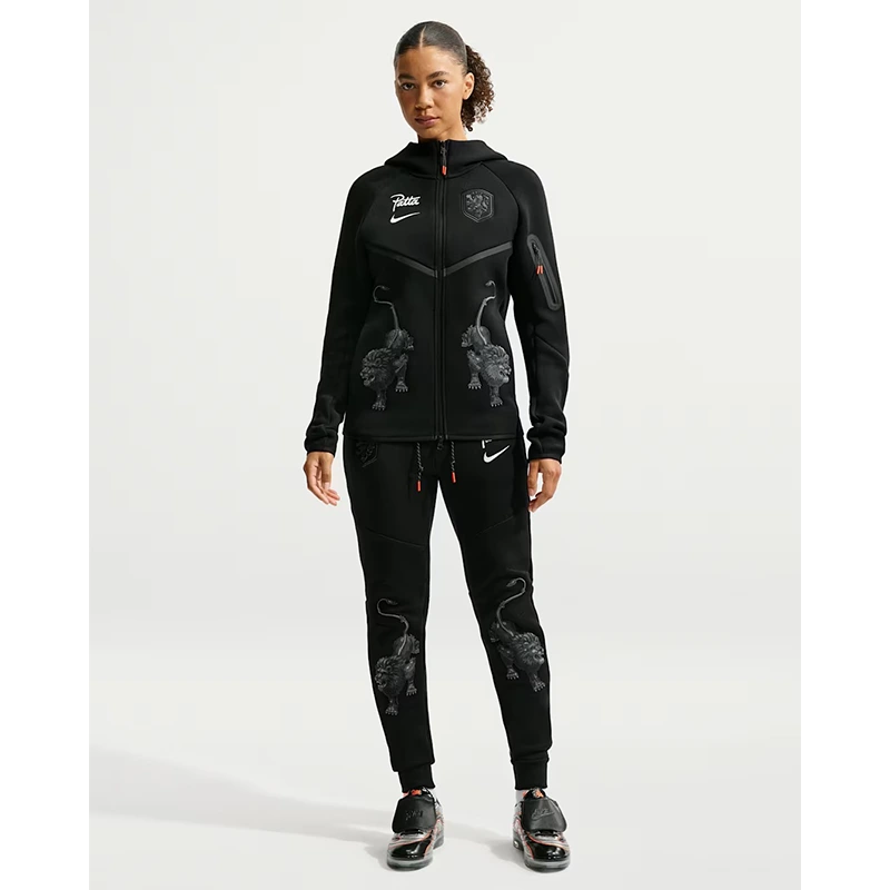 Netherlands x Patta Tech Fleece Full-Zip Windrunner Hoodie - Image 5