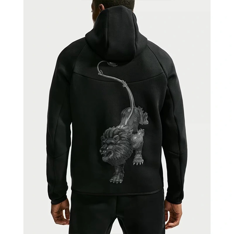 Netherlands x Patta Tech Fleece Full-Zip Windrunner Hoodie - Image 4