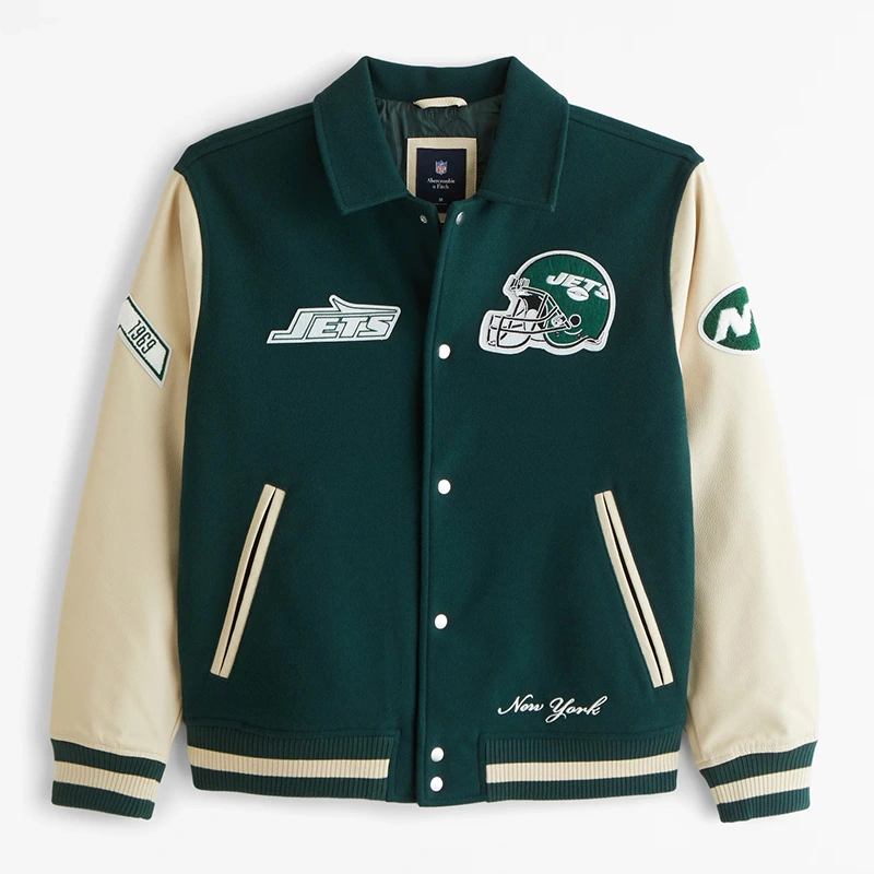 New York Jets Varsity Bomber Jacket