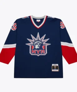 New York Rangers Mitchell & Ness Power Play Jersey Wayne Gretzky 1996