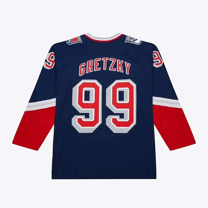New York Rangers Mitchell & Ness Power Play Jersey Wayne Gretzky 1996 - Image 2