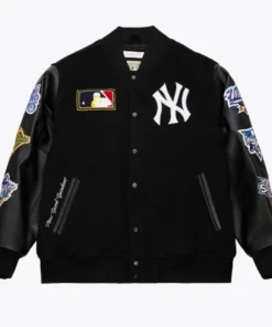 New York Yankees Black Out Varsity Jacket
