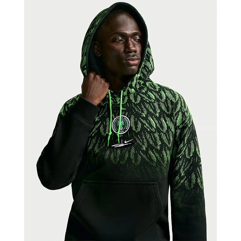 Nigeria x Slawn Fleece Hoodie - Image 3