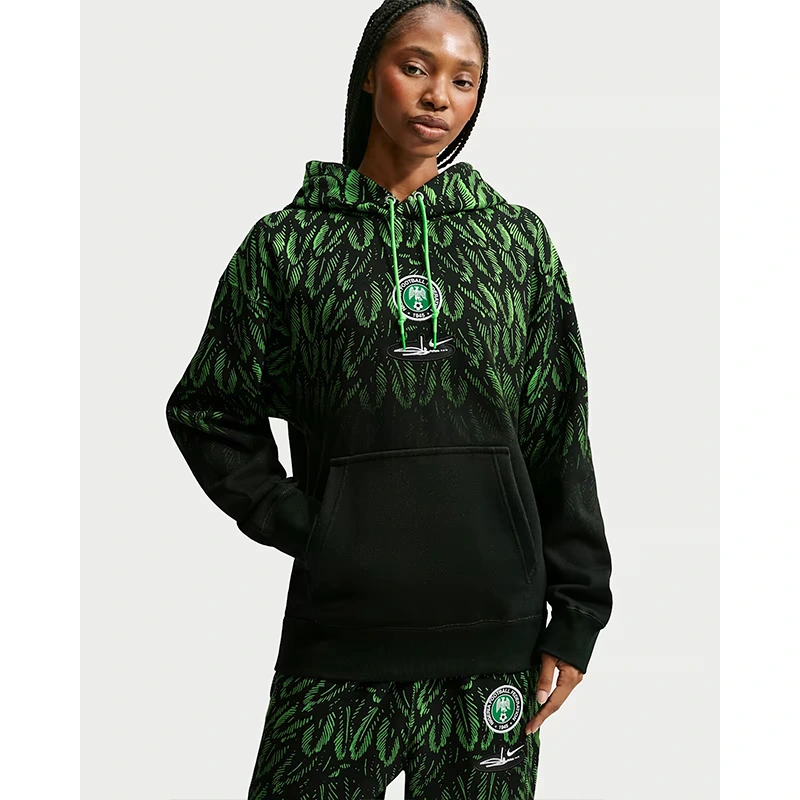 Nigeria x Slawn Fleece Hoodie - Image 2