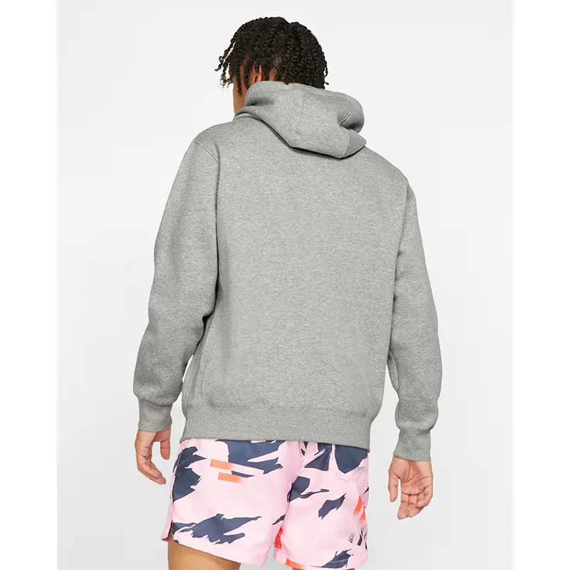 Nike Mens Brushed-Back Fleece Pullover Hoodie - Image 2