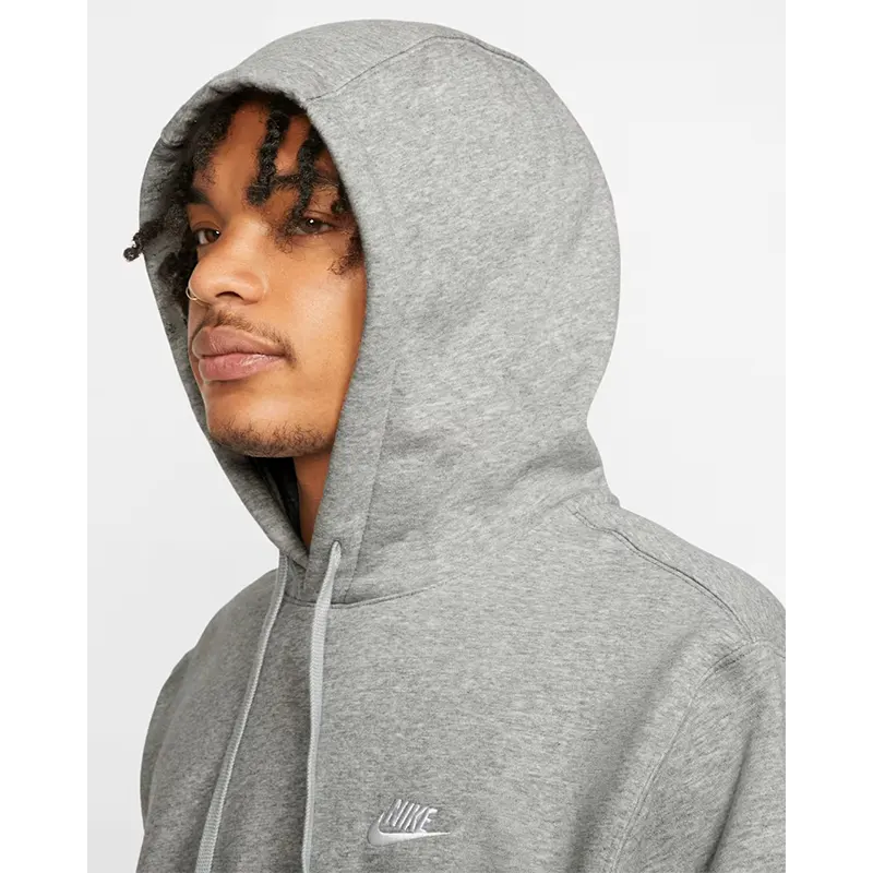 Nike Mens Brushed-Back Fleece Pullover Hoodie - Image 3