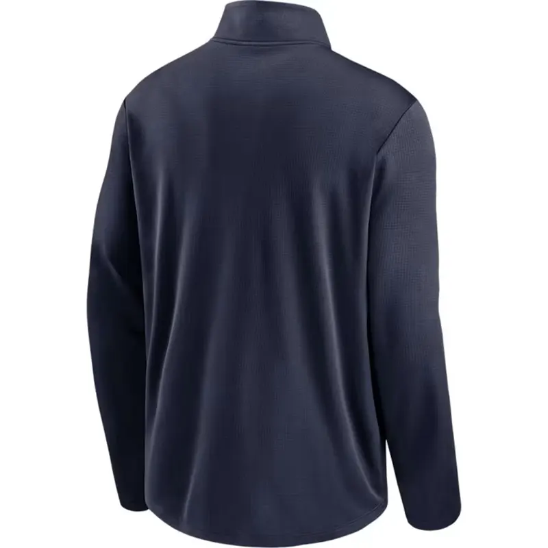 Nike Michigan Wolverines Mens Blue Victory Long Sleeve Qtr Zip Pullover - Image 3