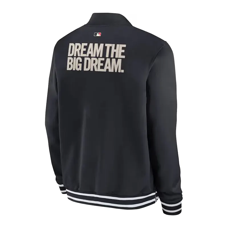 Nike Texas Rangers City Connect Black Bomber Jacket - Image 2