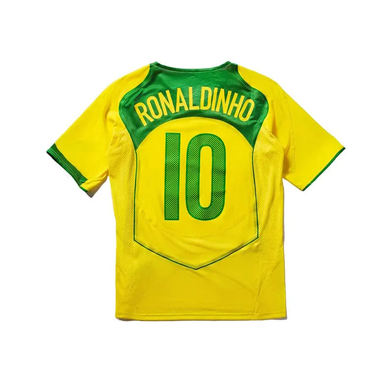 Nike Total 90 Brazil Ronaldinho 2004 Reissue Jersey - Image 2