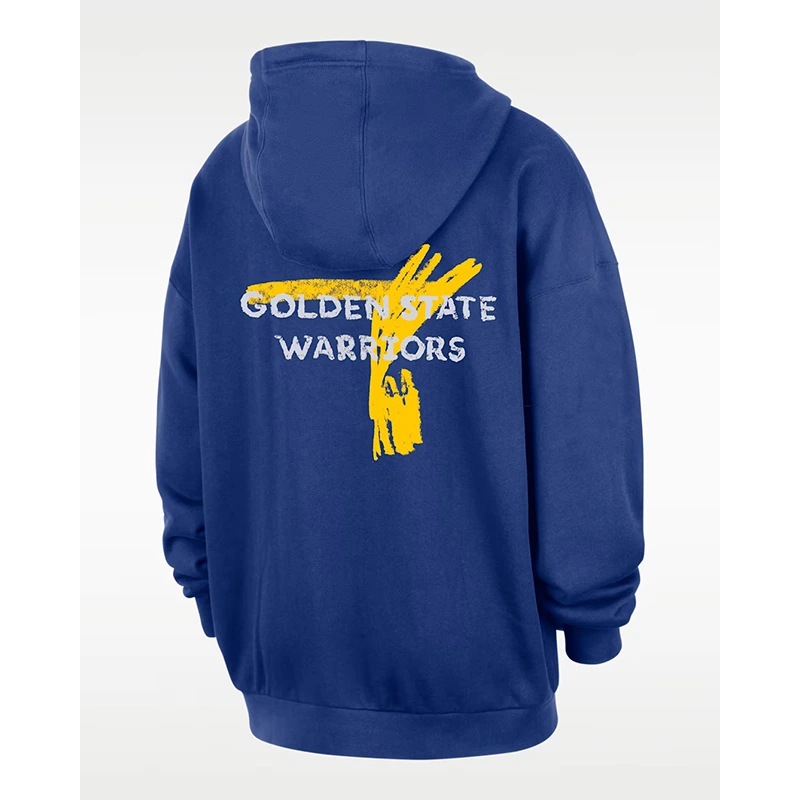 Nike x Jordan NBA Golden State Warriors Courtside Club Hoodie - Image 3