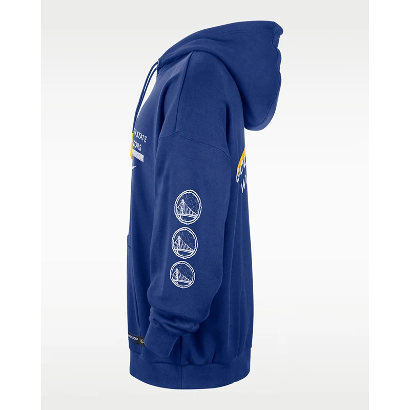 Nike x Jordan NBA Golden State Warriors Courtside Club Hoodie - Image 2