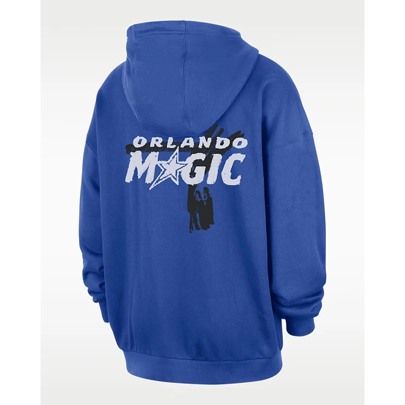 Nike x Jordan NBA Orlando Magic Courtside Club Hoodie - Image 3