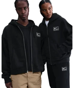 Nike x Stüssy Full-Zip Washed Fleece Hoodie