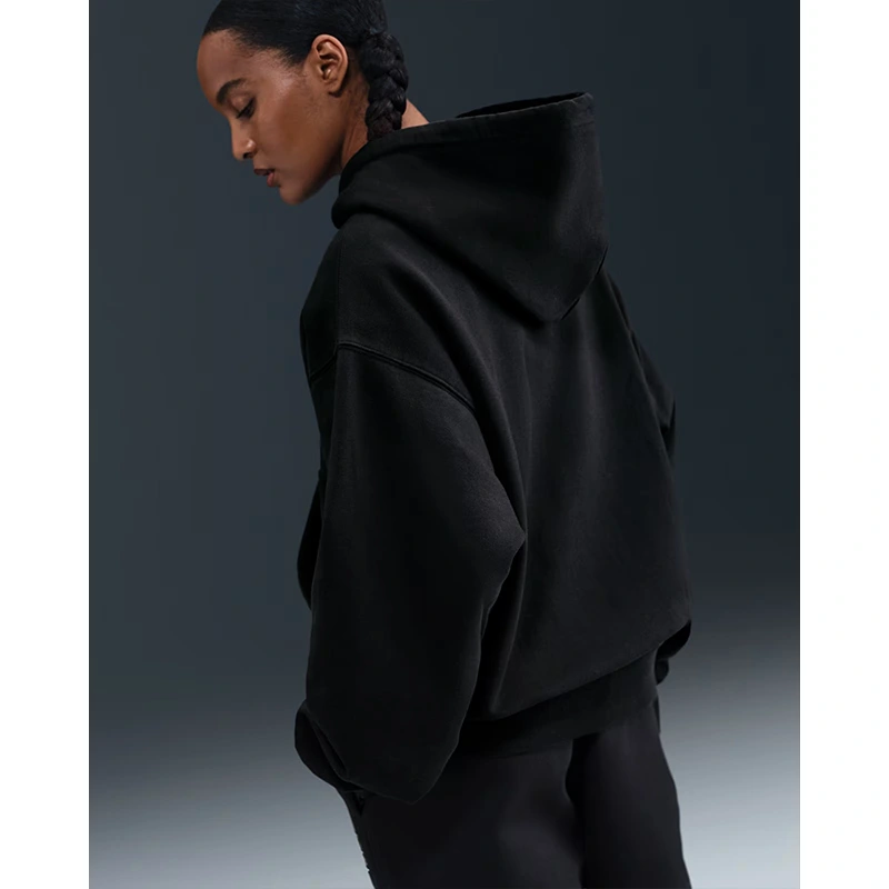 Nike x Stüssy Full-Zip Washed Fleece Hoodie - Image 4