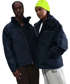 Nike x Stüssy Navy Utility Hooded Jacket