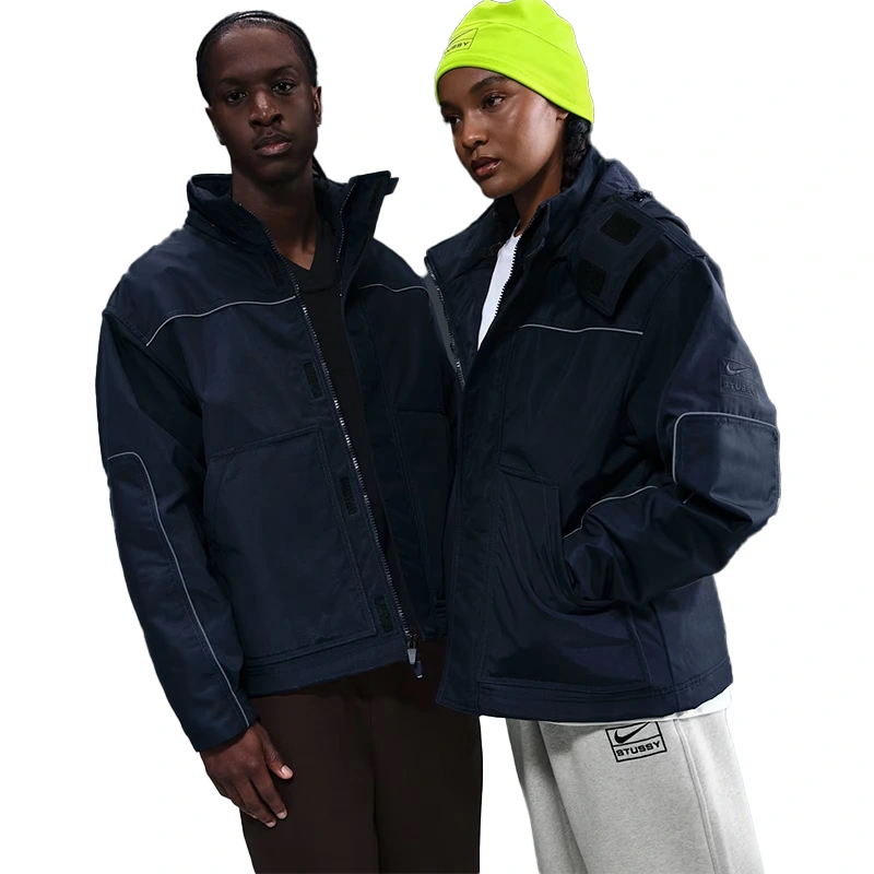 Nike x Stüssy Navy Utility Hooded Jacket