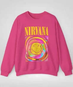 Nirvana Pink Sweatshirt