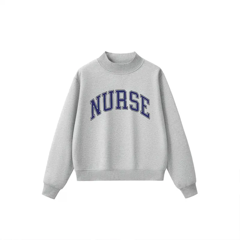 Nurse Mock Neck Sweatshirt