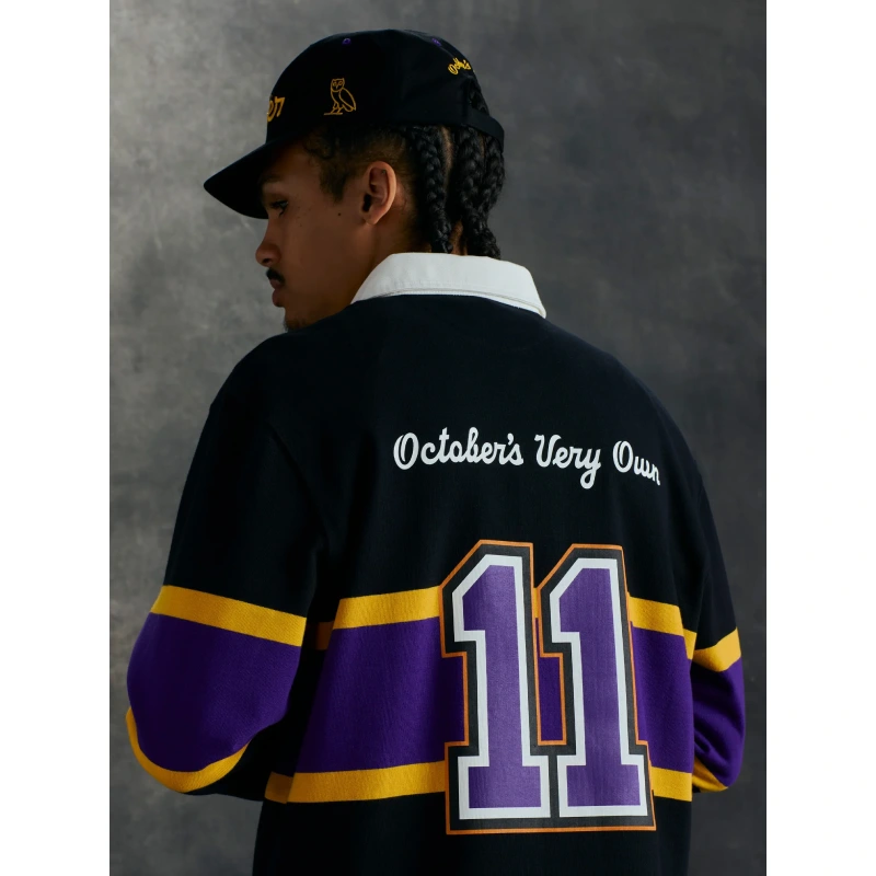 OVO Wilfrid Laurier University Rugby Polo Shirt - Image 4