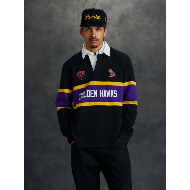 OVO Wilfrid Laurier University Rugby Polo Shirt - Image 3