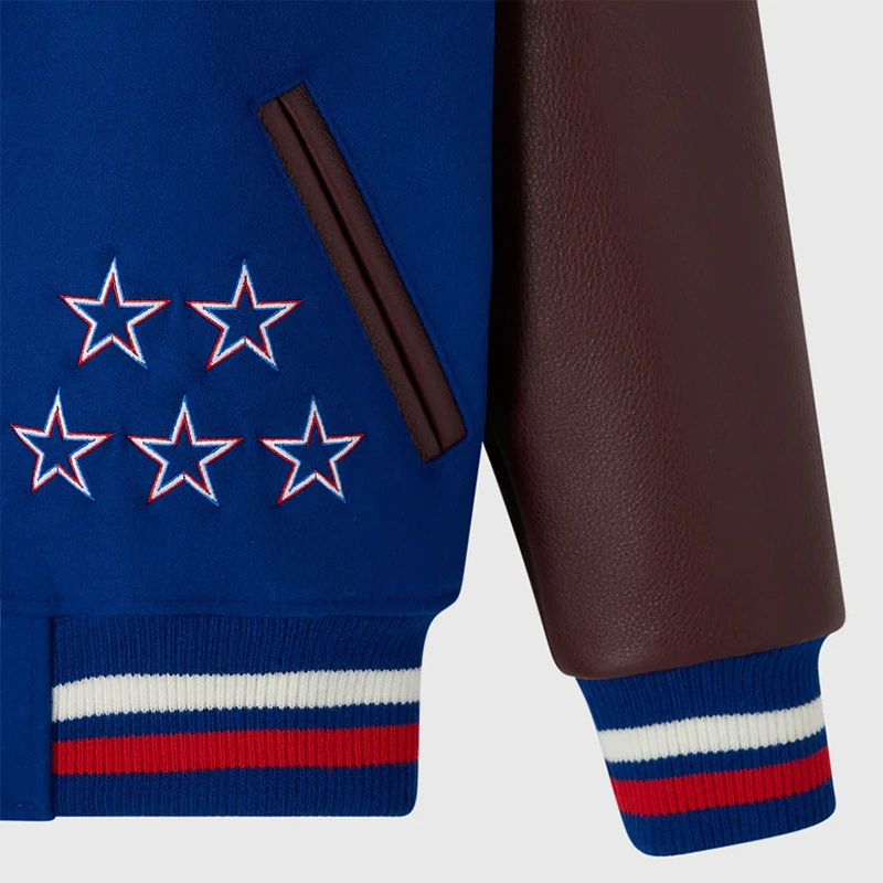 OVO x Harlem Globetrotters Varsity Jacket - Image 4
