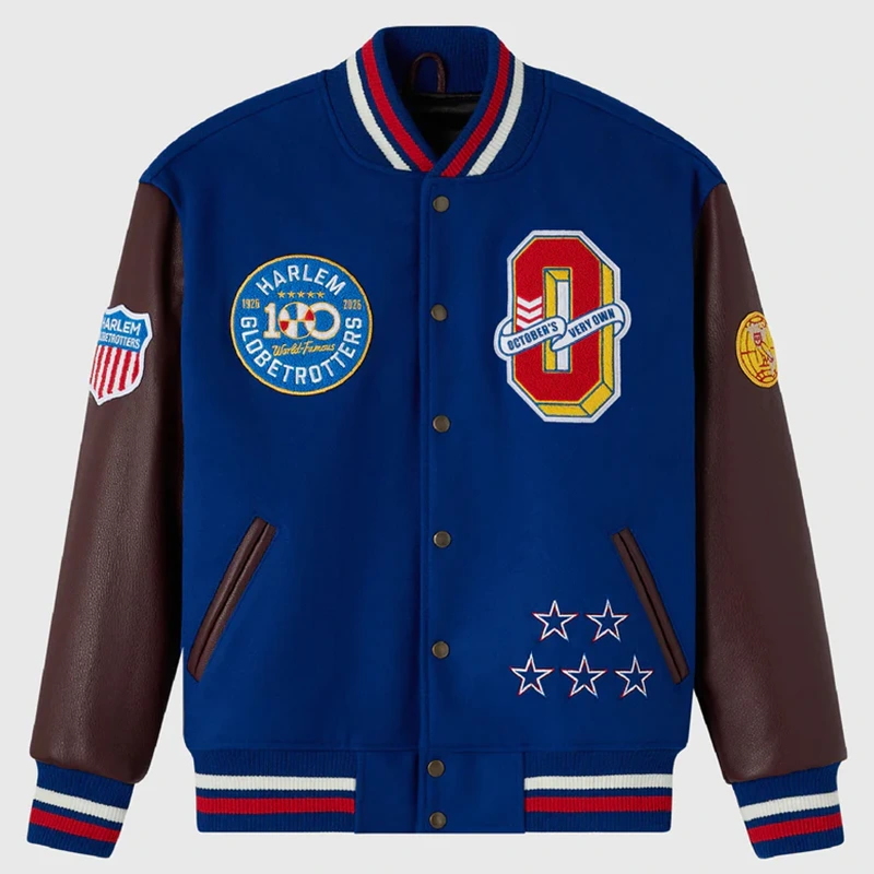 OVO x Harlem Globetrotters Varsity Jacket
