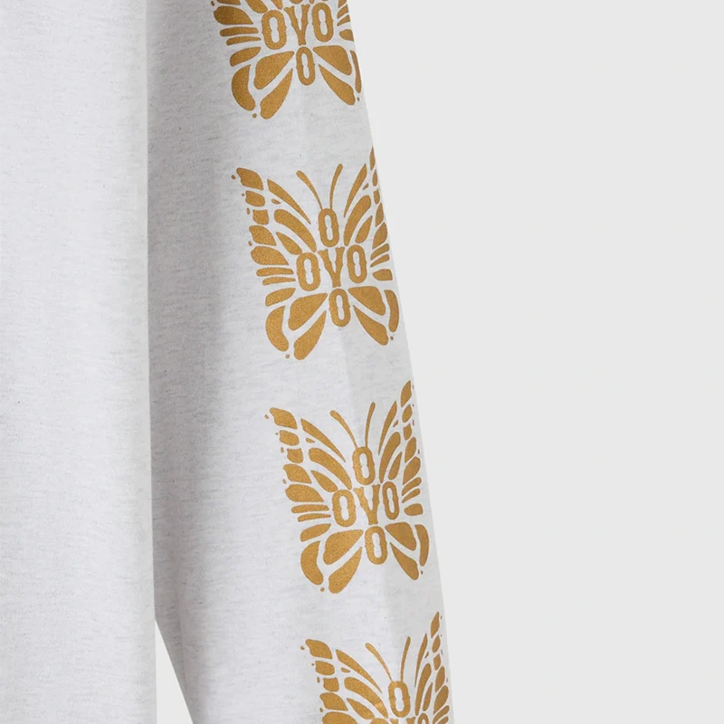 OVO x NEEDLES Papillon Long-Sleeve Tee - Image 9
