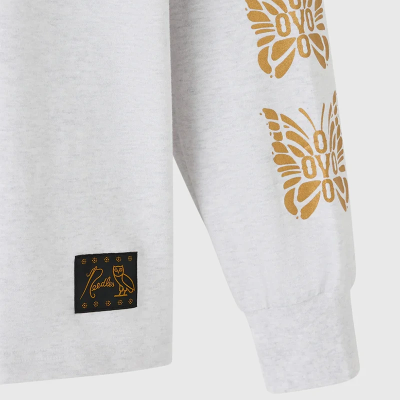 OVO x NEEDLES Papillon Long-Sleeve Tee - Image 8