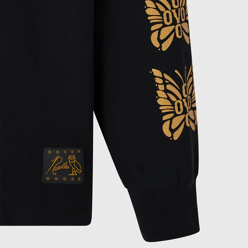 OVO x NEEDLES Papillon Long-Sleeve Tee - Image 4