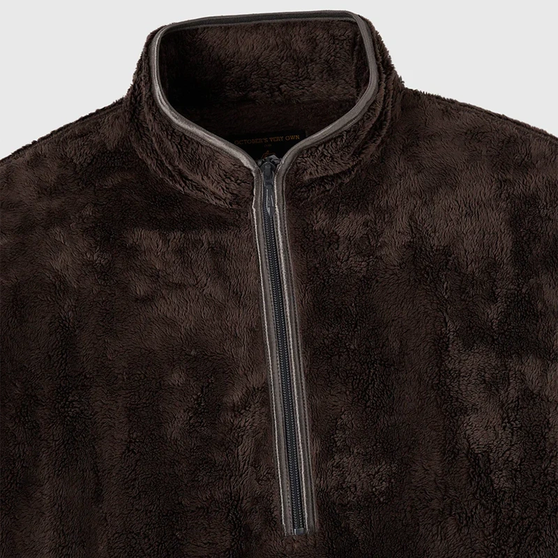 OVO x NEEDLES Sherpa Half-Zip Mockneck - Image 3