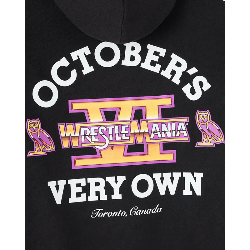 OVO x WWE Wrestlemania VI Full-Zip Hoodie - Image 4