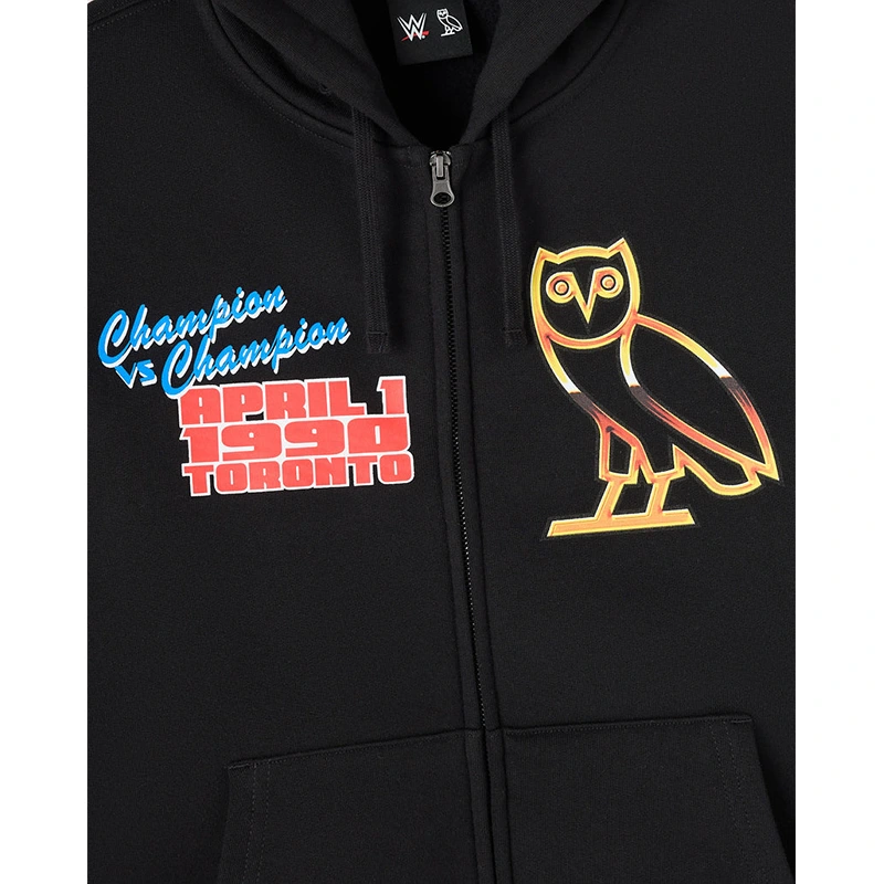 OVO x WWE Wrestlemania VI Full-Zip Hoodie - Image 3