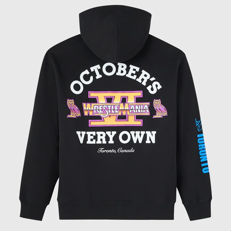 OVO x WWE Wrestlemania VI Full-Zip Hoodie - Image 2