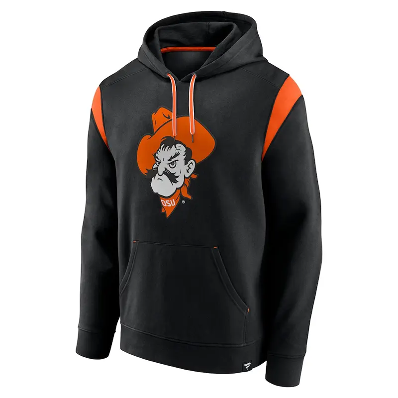 Oklahoma State Cowboys Fanatics Gym Rat Pullover Hoodie - Image 2