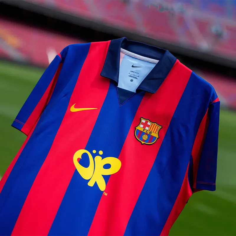 Or Barcelona Jersey - Image 4