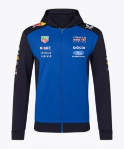 Oracle Red Bull Racing 2026 Team Full Zip Hoodie