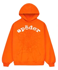 Orange Spider Hoodie